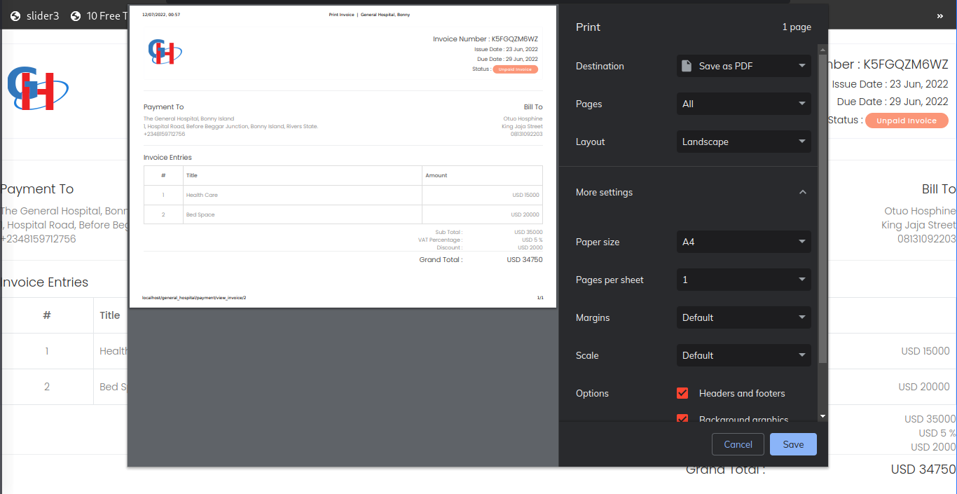 Hospital Management System